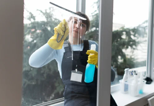 Nettoyage de vitres intérieures et extérieures à Lennon